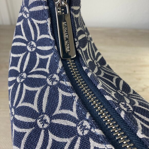 Michael Kors Ember Small Messenger Top Handle Handbag Crossbody in Denim - Picture 3 of 11